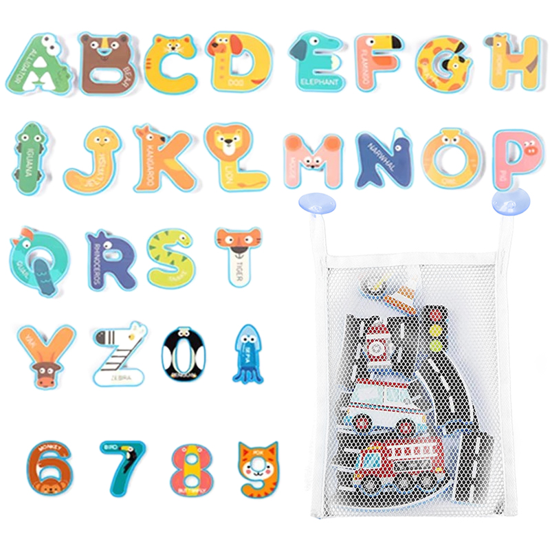 Bath Letter Number Foam - Baby Bath Toys Fun Foam Letter