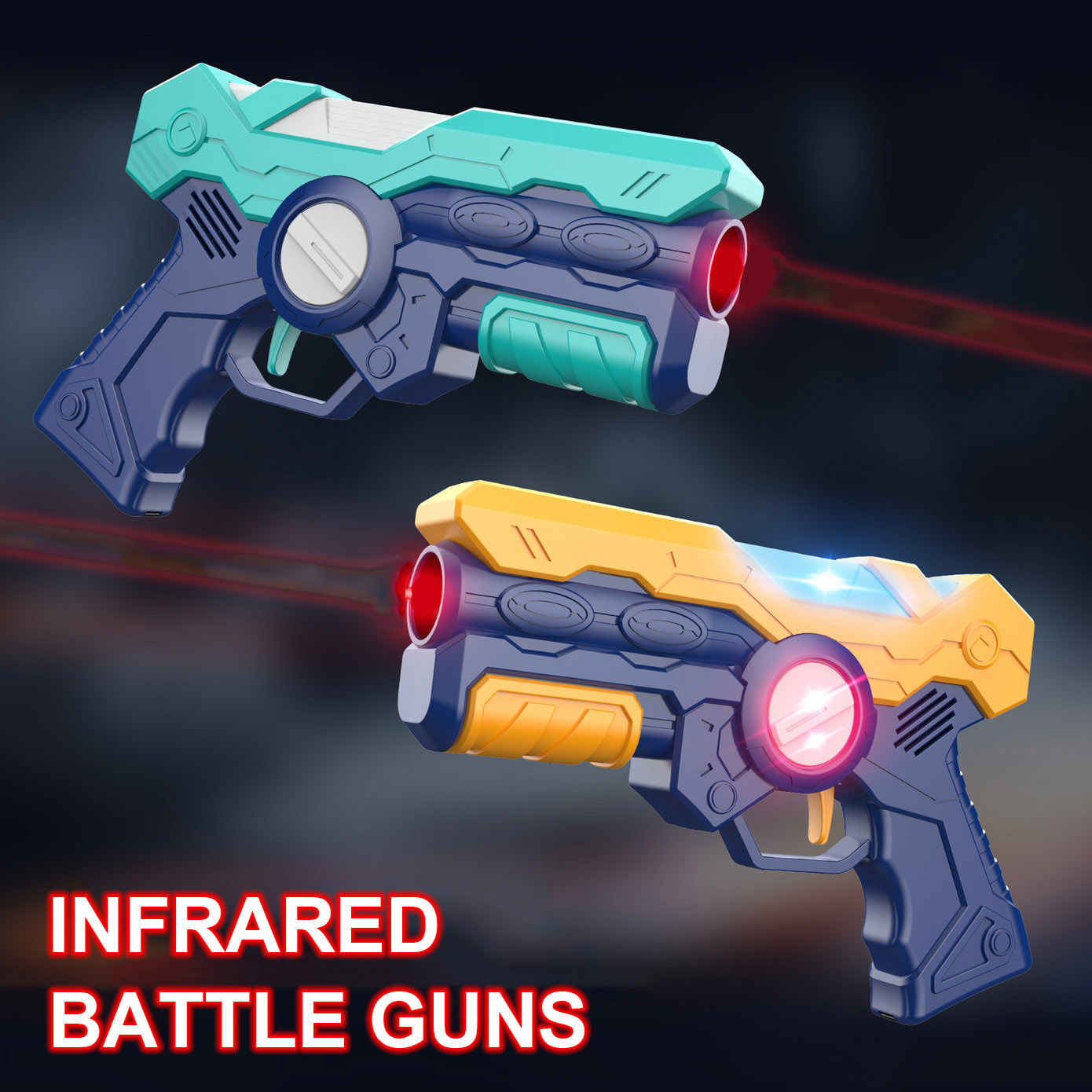 Laser Tag Set Kids - Infrared Toy Guns Kids Laser Tag