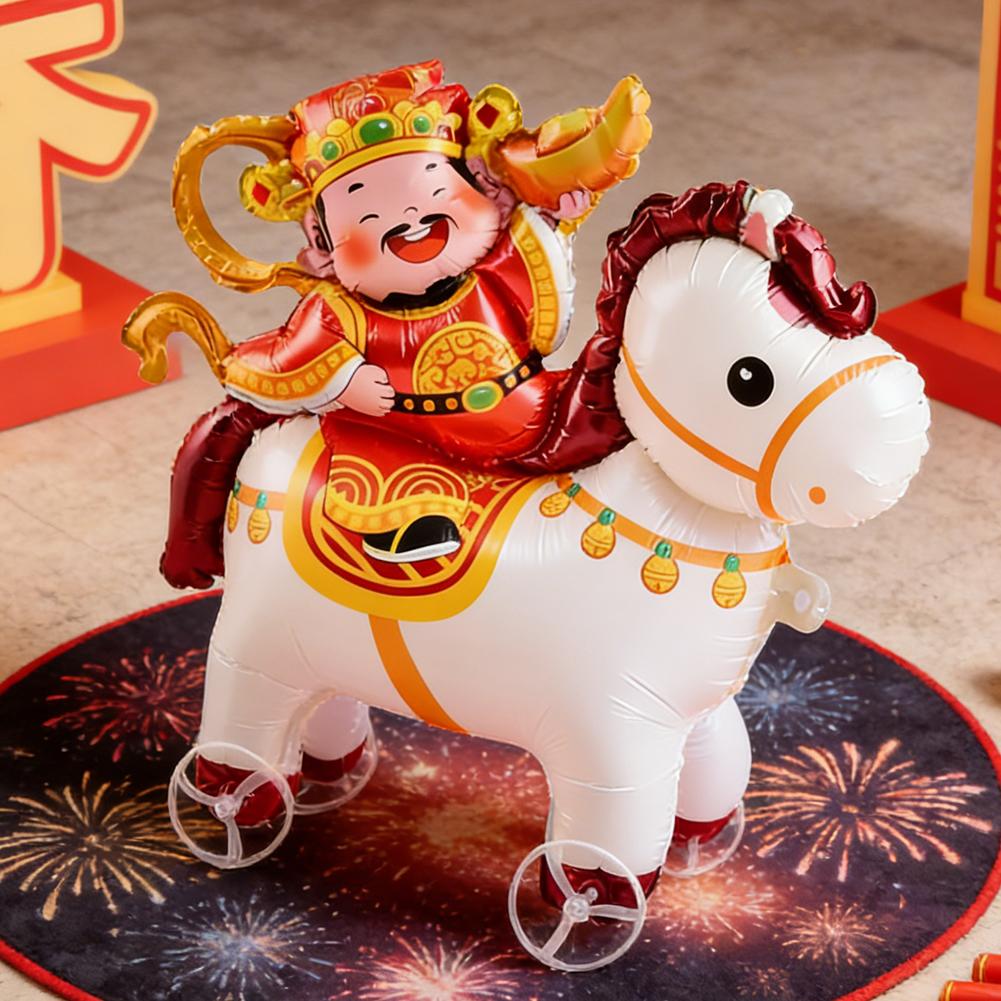 Kids Toys Horse - Cartoon Animal Theme 3D Balloon Horse