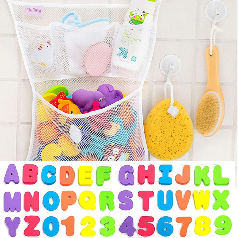 Bath Letter Number Foam - Baby Puzzle Bath Toy EVA Alphanumeric