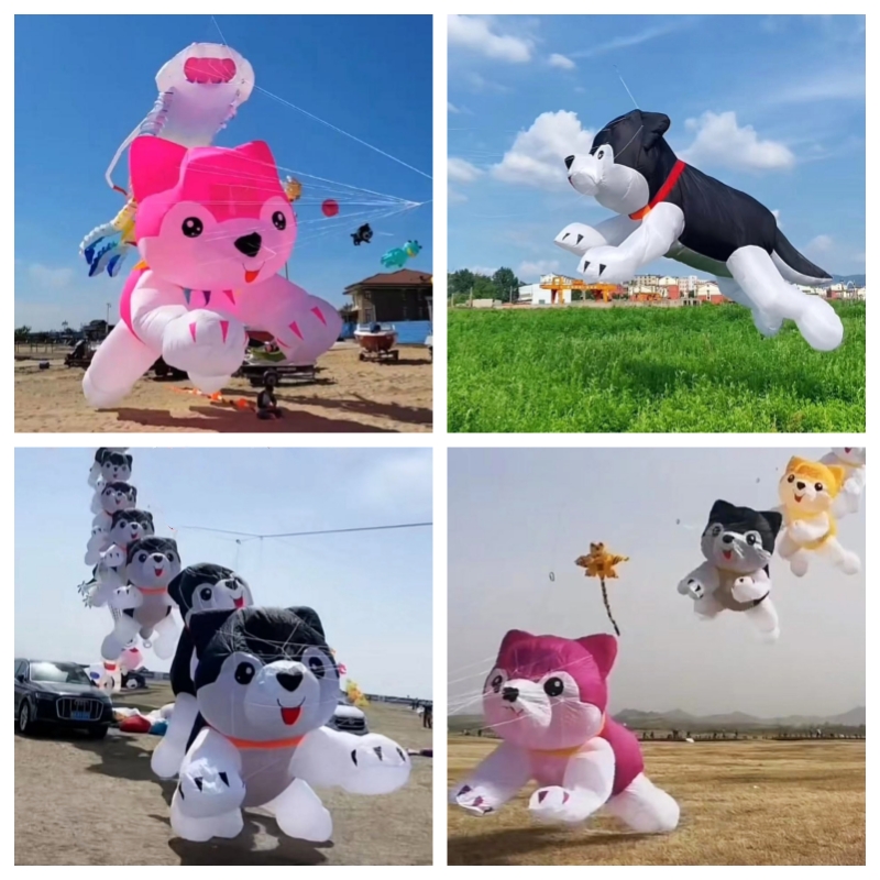 Kite Wind Outdoor - Giant kites flying inflatable kites dog