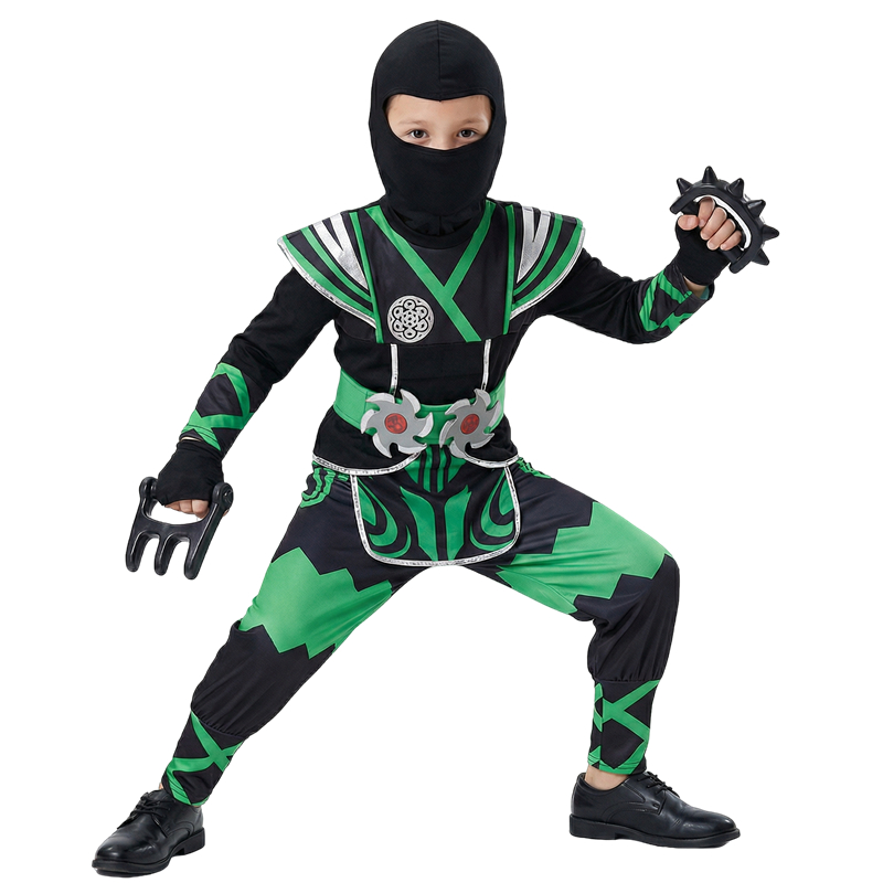 Kids Toys Boys - Green Ninja Costume for Kids with