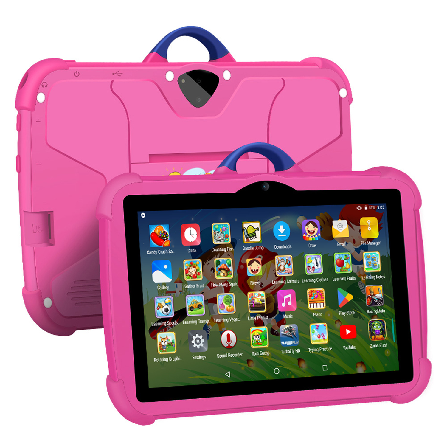 Learning Tablet Kids - New Cartoon Pattern Kids Tablet 7