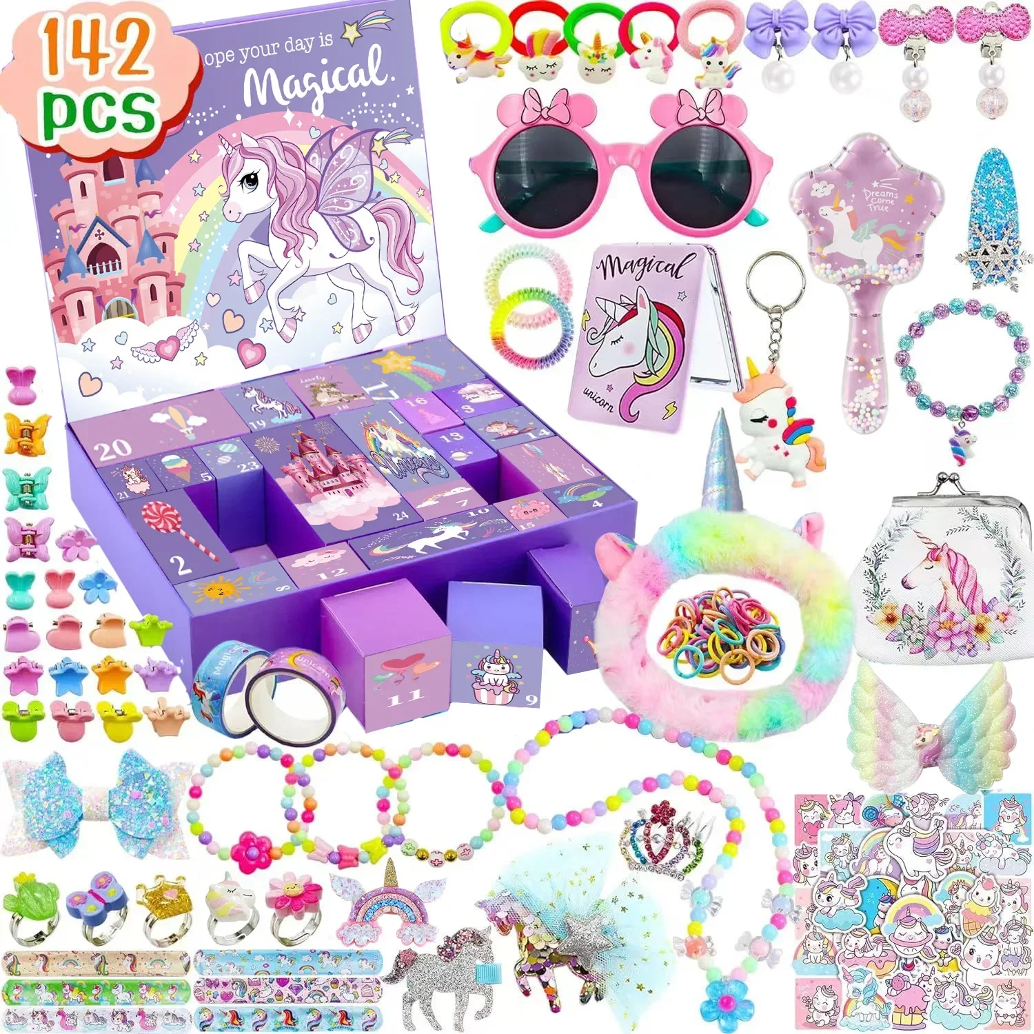 Kids Toys Christmas 2025 - 2025 Christmas Advent Calendar Gift Box