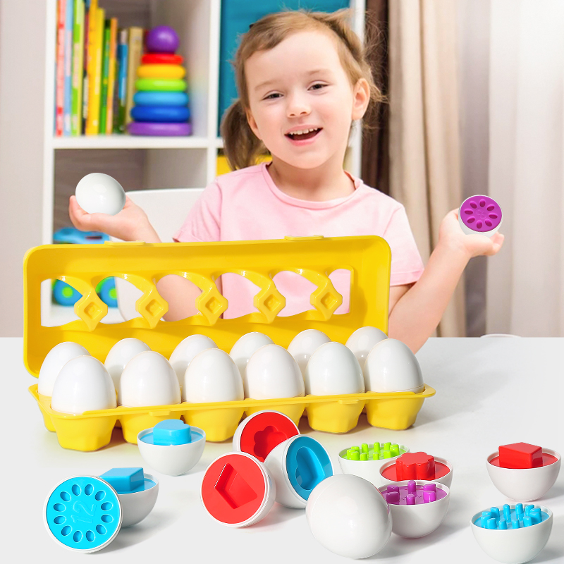 Kids Toys China - Eggs Screws 3D Puzzle Montessori Learning