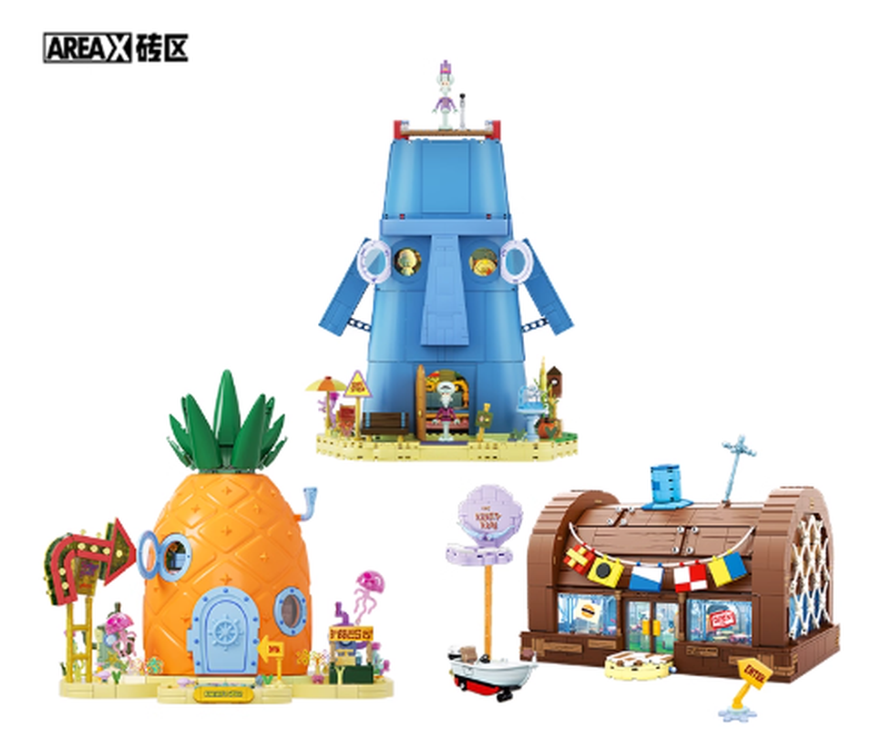 Areax Spongebob Bikini Bottom  - Kids Toys China 评论和价格