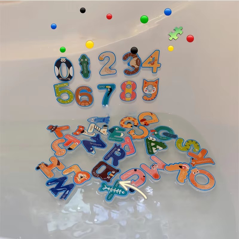 Baby Bath Toys Fun Foam Letter - Bath Letter Number Foam 评论和价格
