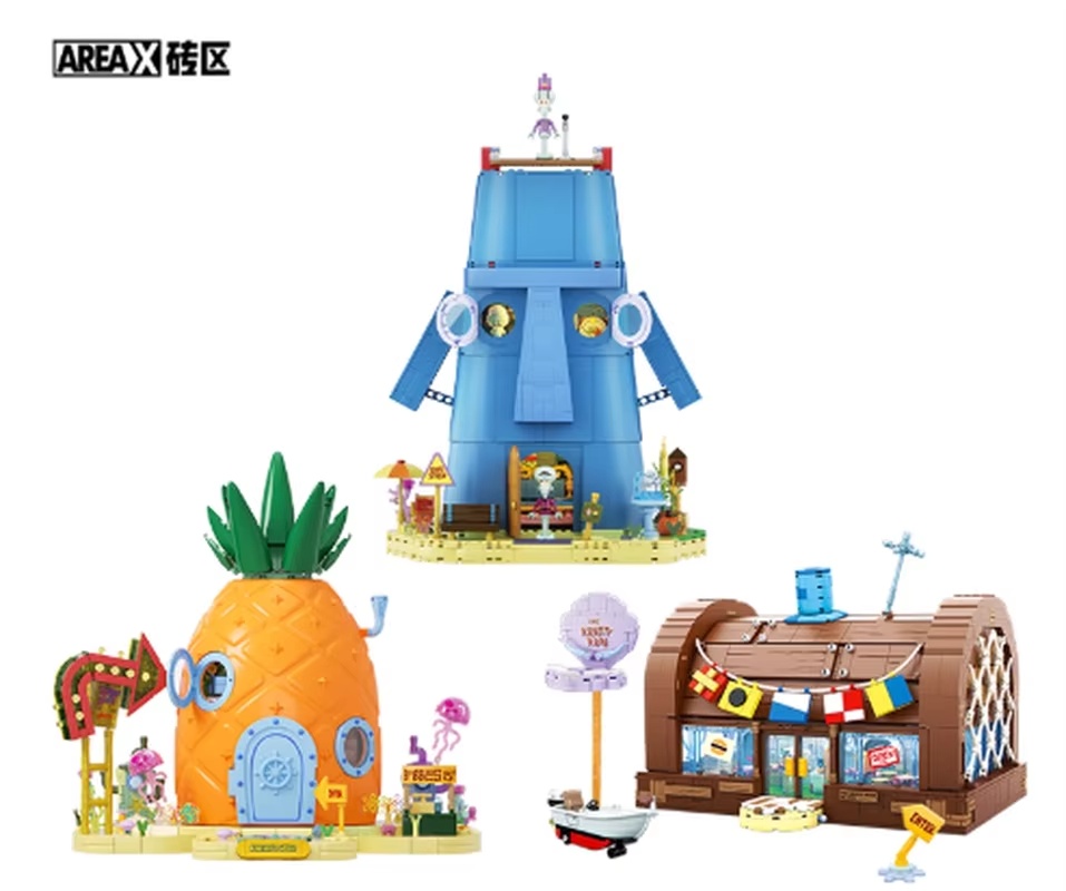 Areax Spongebob Bikini Bottom  - Kids Toys China 评论和价格