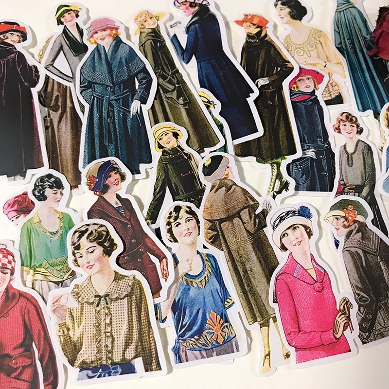 Stickers 25pcs Light Retro Sal - Kids Toys Vintage 评论和价格