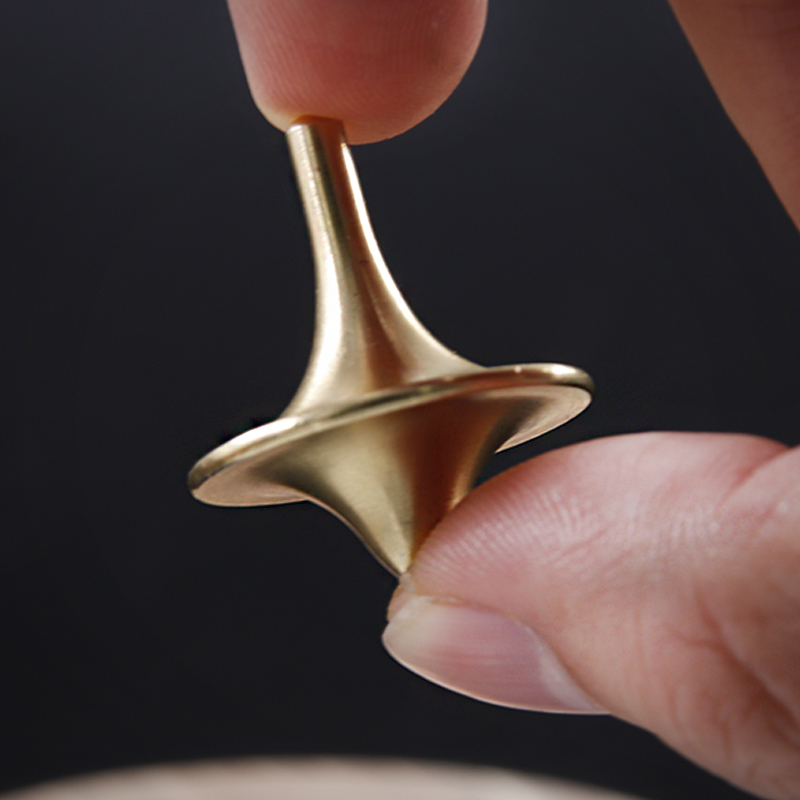 Solid Brass Spinning Gyro Crea - Spin Top Gyro Toy 评论和价格