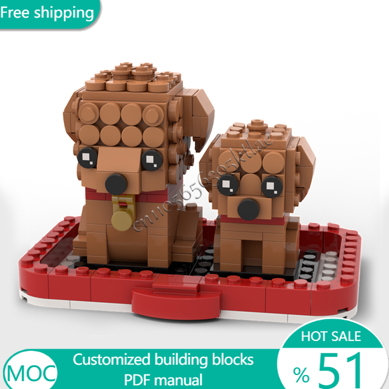293 PCS Animal Goldendoodl And - Kids Toys Blocks 评论和价格
