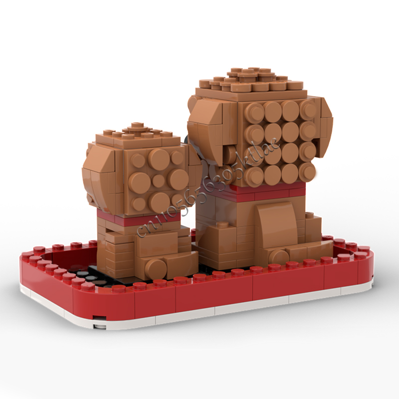 293 PCS Animal Goldendoodl And - Kids Toys Blocks 评论和价格