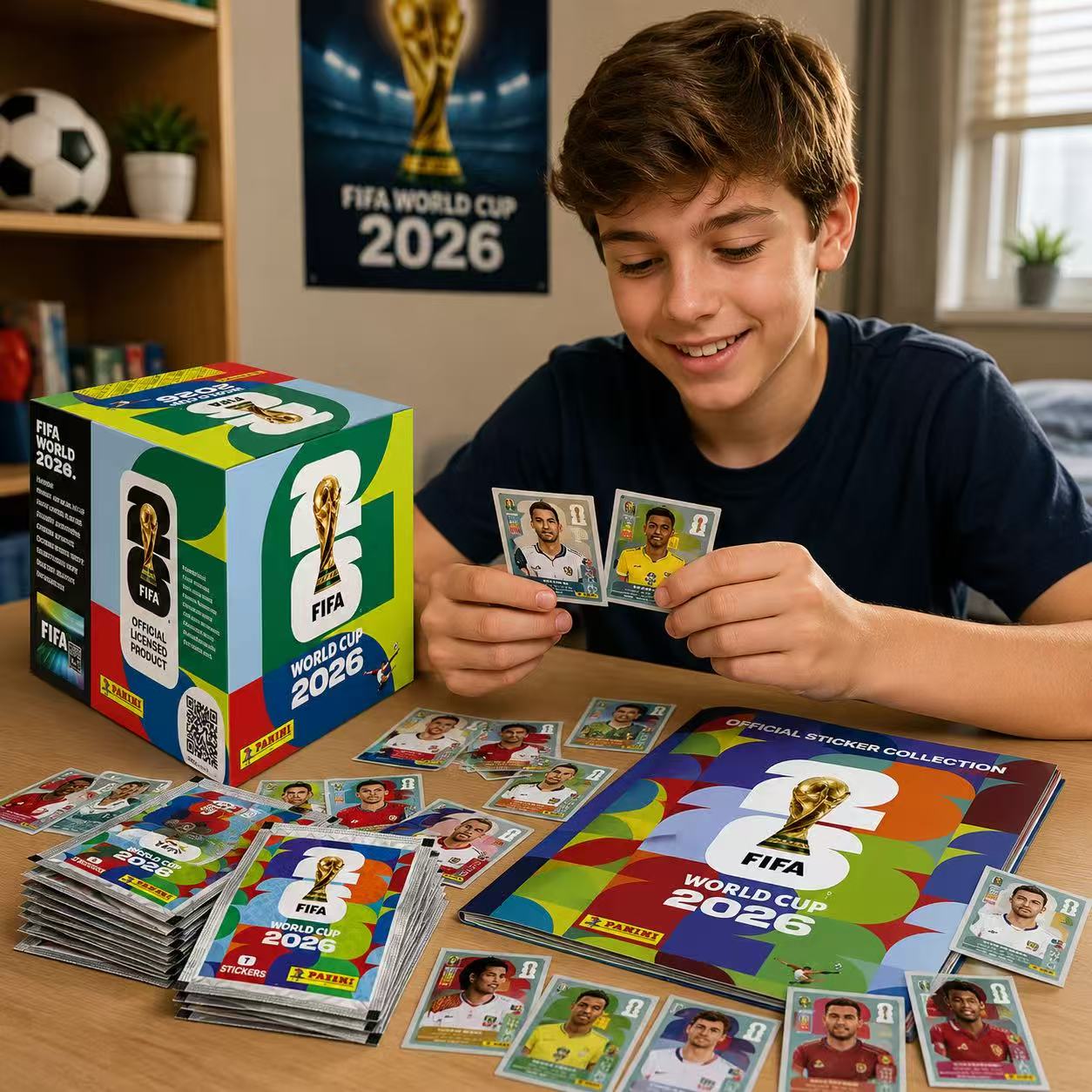 2026 Panini FIFA World Cup Foo - Card Game Kids 评论和价格