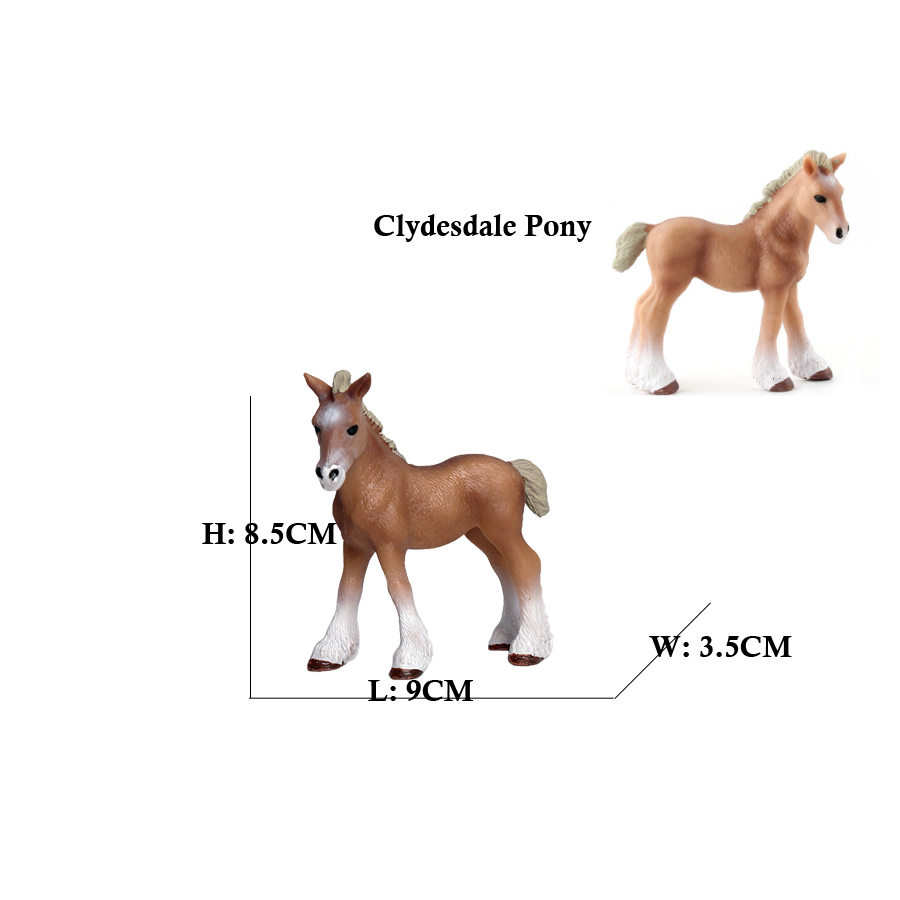 Horse Figurines Shire Arabian  - Kids Toys Horse 评论和价格