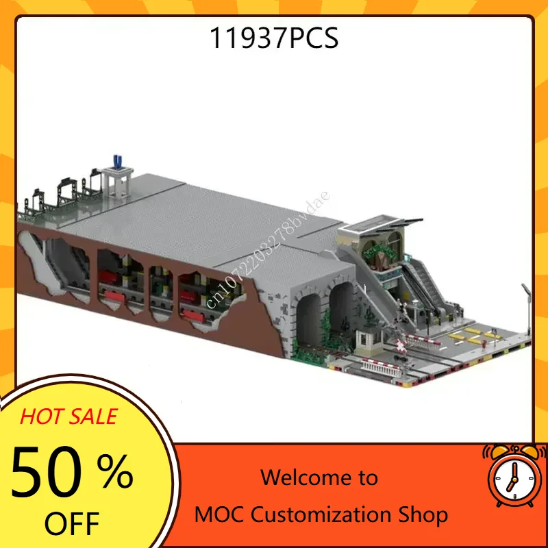 11937PCS Subway Station And Ma - Kids Toys Mall 评论和价格