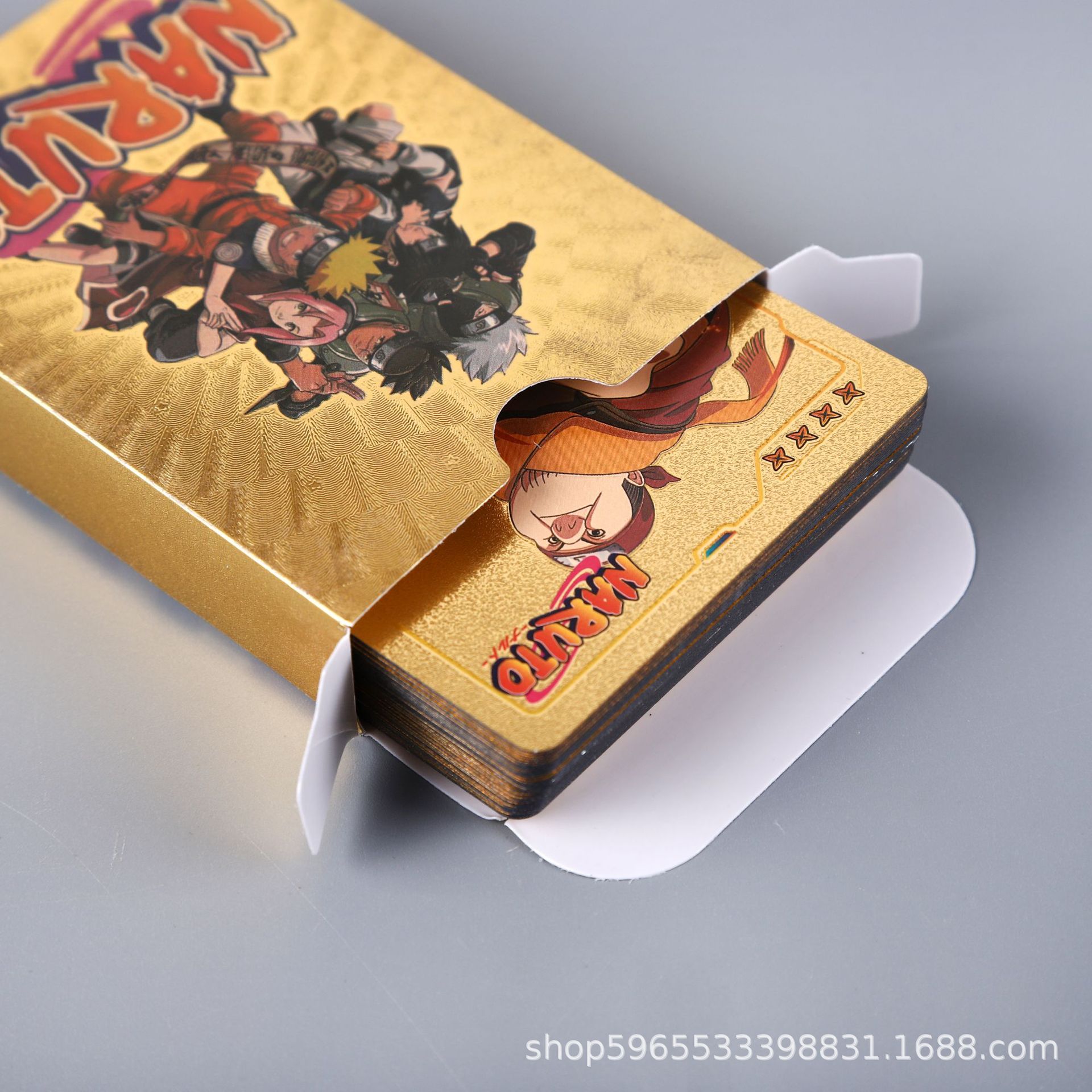 55pcs Naruto Card Gold English - Card Game Kids 评论和价格