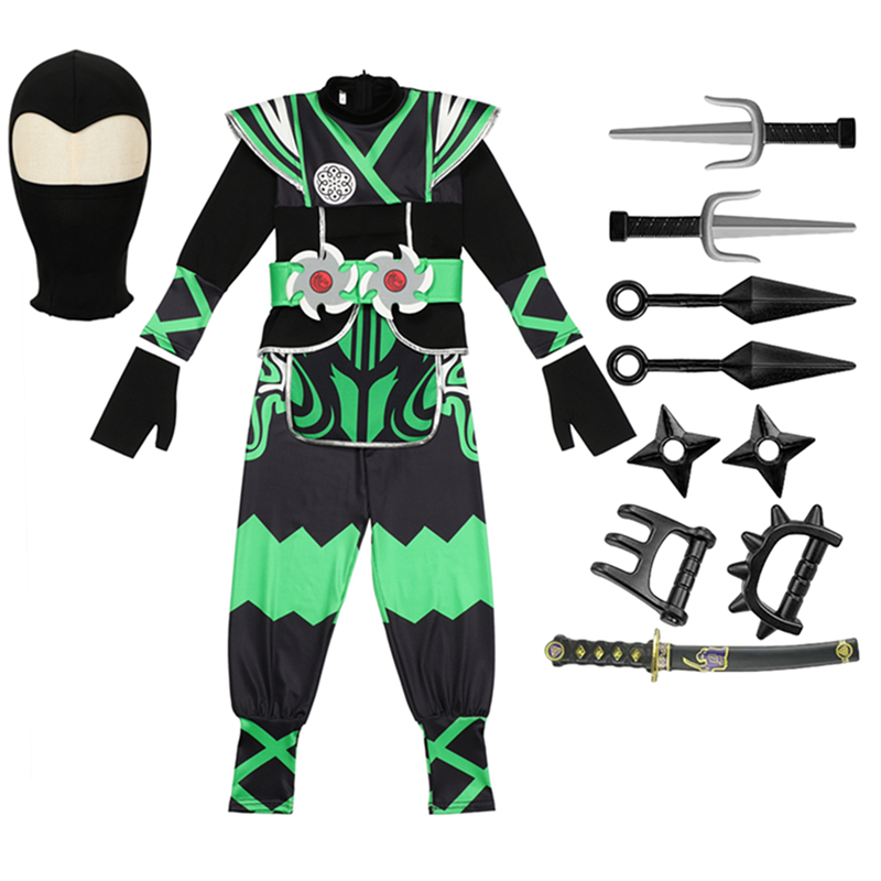 Japanese Ninja Costume Set for - Kids Toys Boys 评论和价格