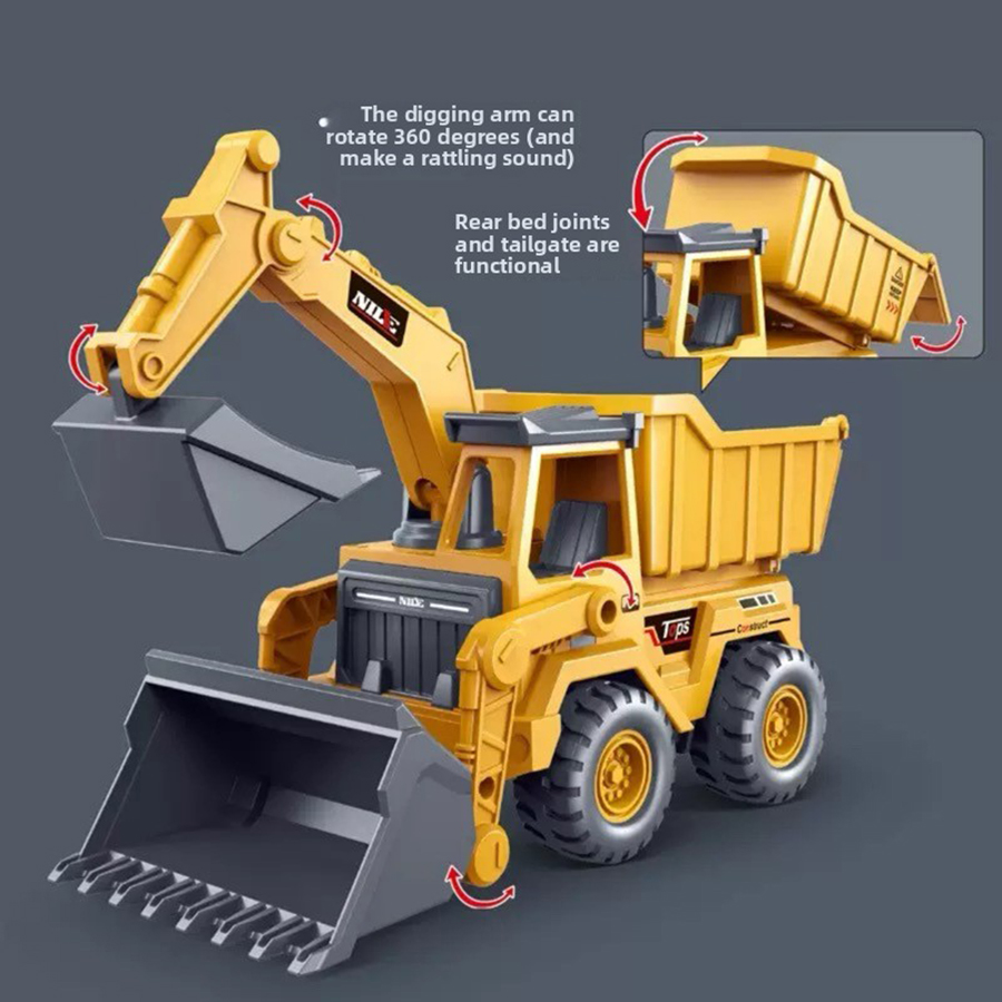 1pcs Excavator Truck Model Toy - Kids Toys Supplier 评论和价格