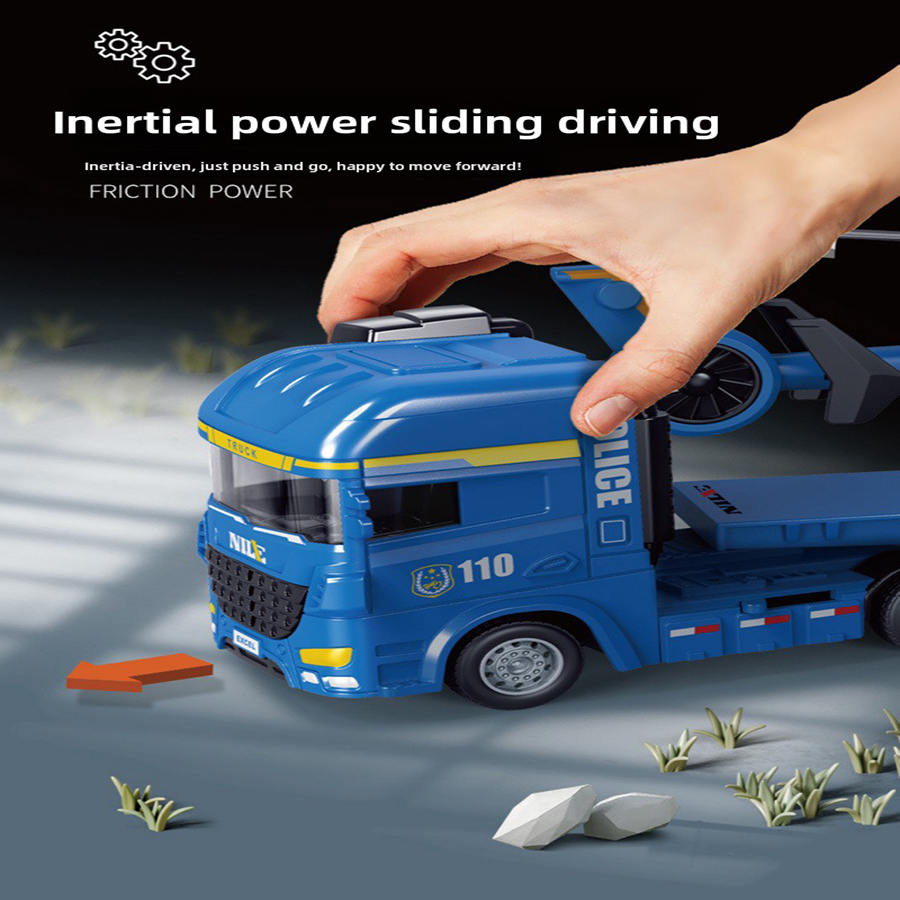 1pcs- Mini Inertia Semi-Traile - Kids Toys Supplier 评论和价格