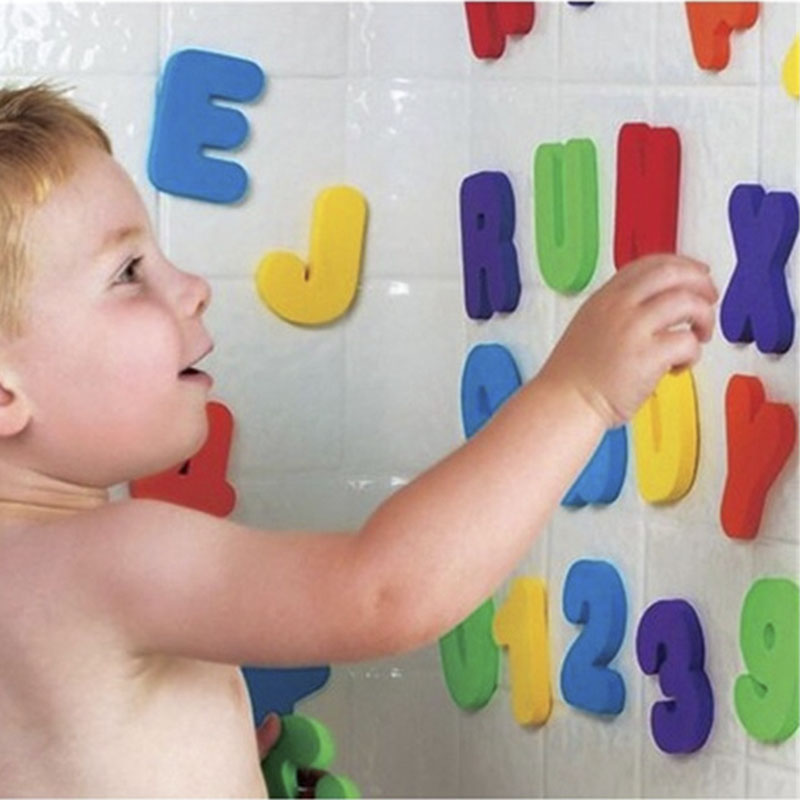 Baby Puzzle Bath Toy EVA Alpha - Bath Letter Number Foam 评论和价格