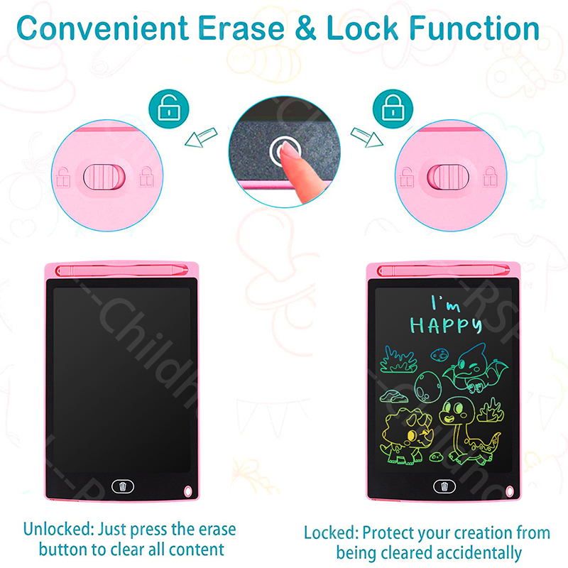 LCD Writing Tablet for Kids, 8 - Learning Tablet Kids 评论和价格