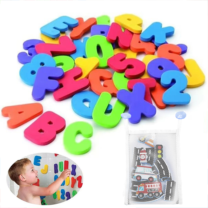 Children Bath Toys Foam Fun Fl - Bath Letter Number Foam 评论和价格