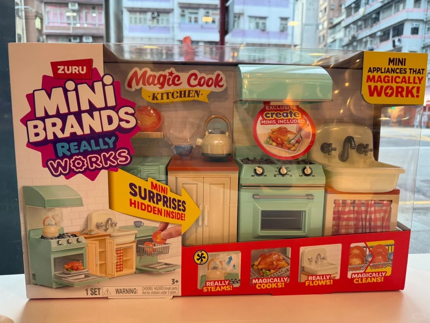 Zuru Mini Brands Magic Cook Ki - Play Kitchen Set 评论和价格