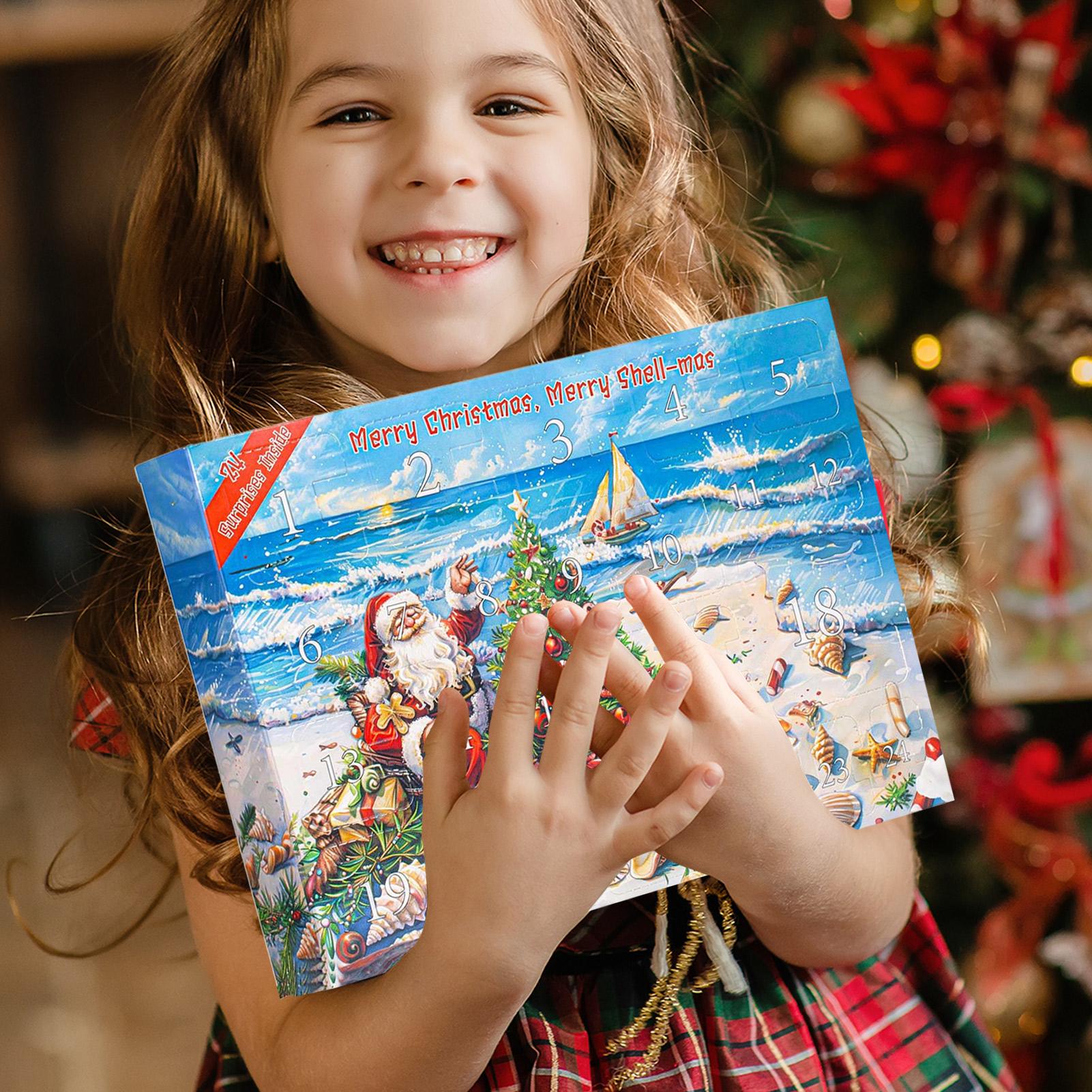 2025 Seashells Advent Calendar - Kids Toys Christmas 2025 评论和价格