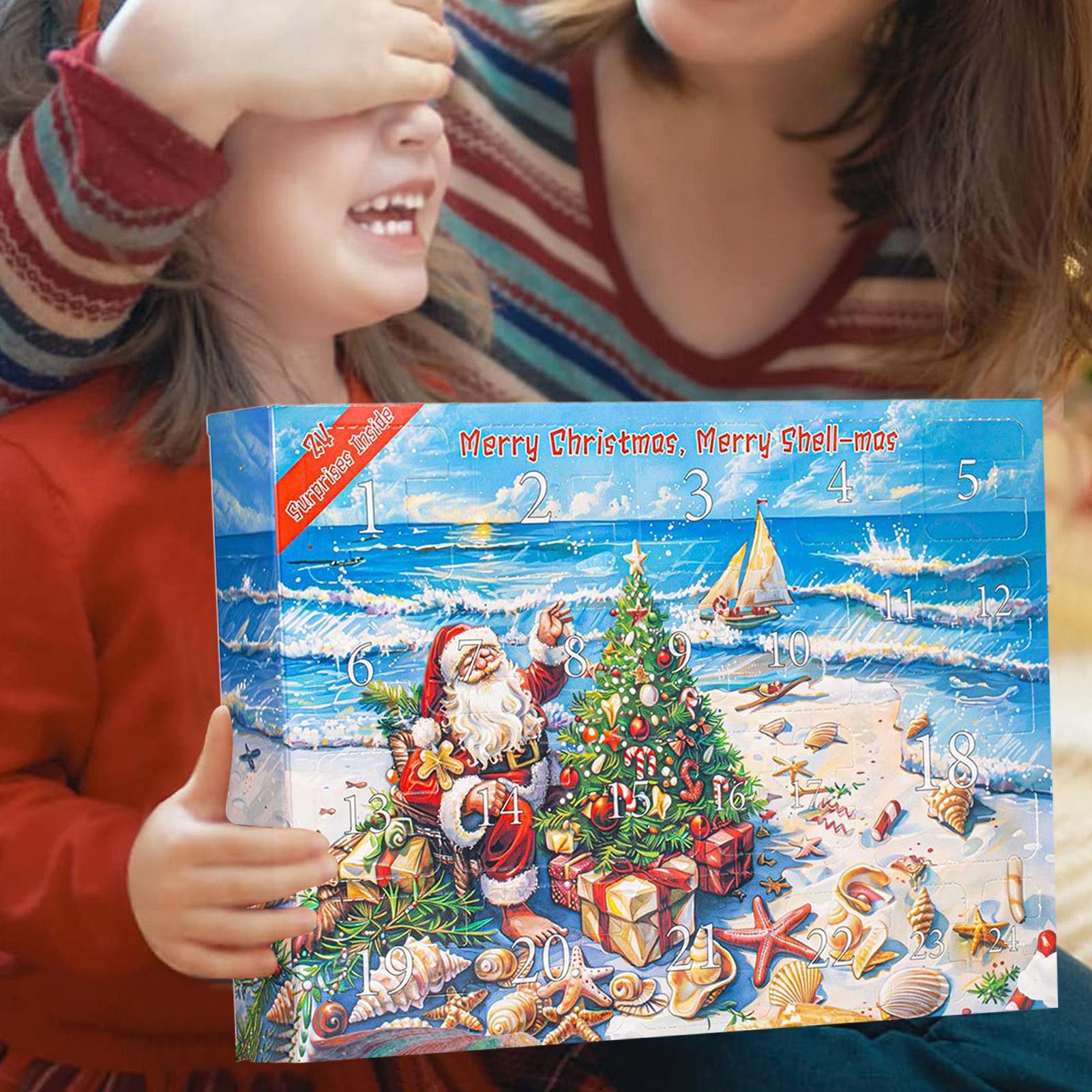 2025 Seashells Advent Calendar - Kids Toys Christmas 2025 评论和价格