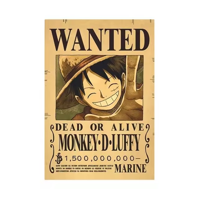 Anime One Piece Bounty Wanted  - Kids Toys Vintage 评论和价格