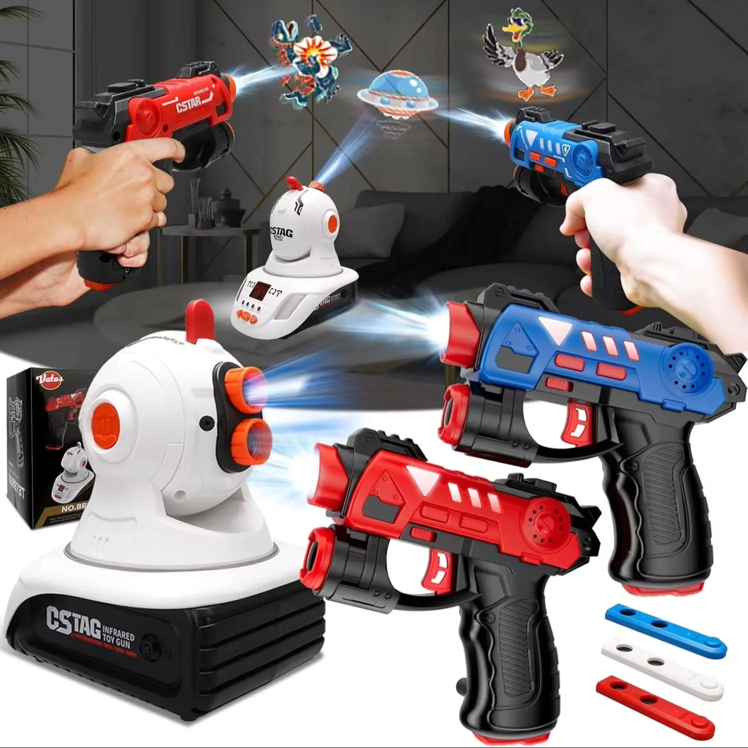 2 Player Laser Tag Blaster Set - Laser Tag Set Kids 评论和价格