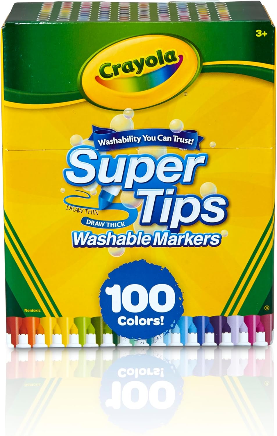Crayola Super Tips Marker Set  - Crayola Art Supply 评论和价格