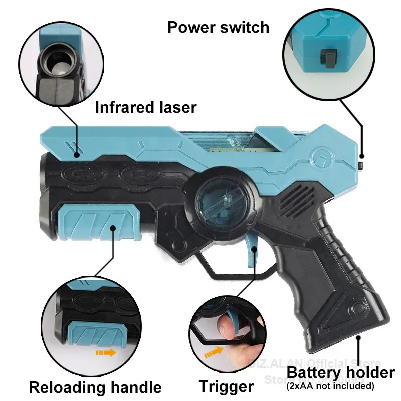 Laser Tag Battle Game Gun Set  - Laser Tag Set Kids 评论和价格