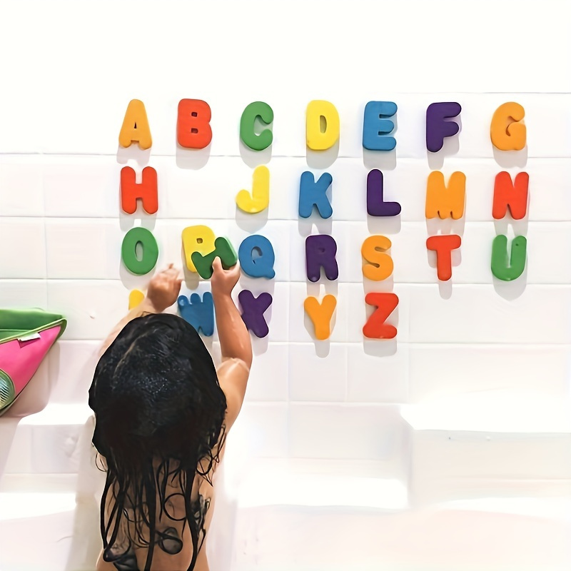 36pcs Set Of Bath Foam Letters - Bath Letter Number Foam 评论和价格