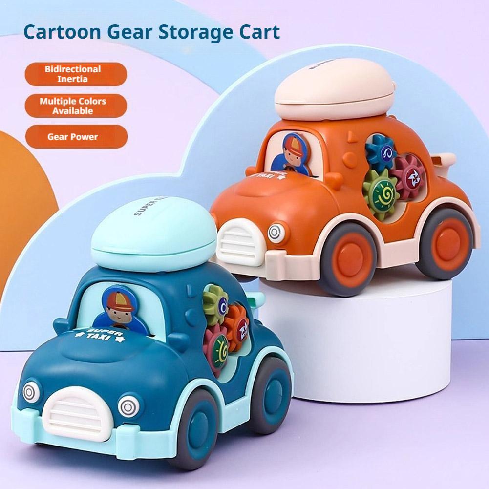 Cartoon Mini Pull Back Toy Car - Kids Toys Boys 评论和价格