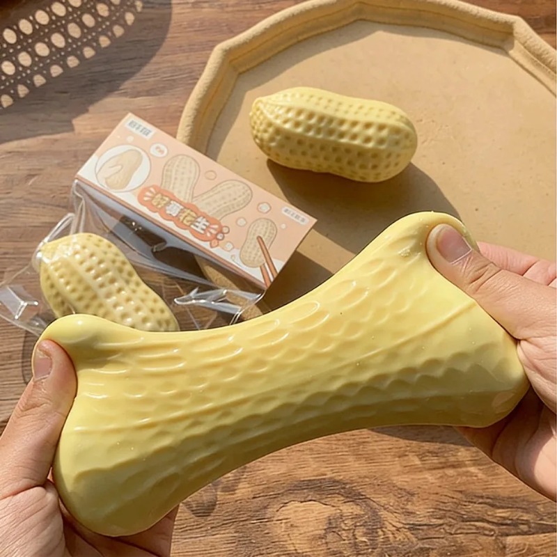 Peanut Stress Ball Crunchy Squ - Kids Toys China 评论和价格