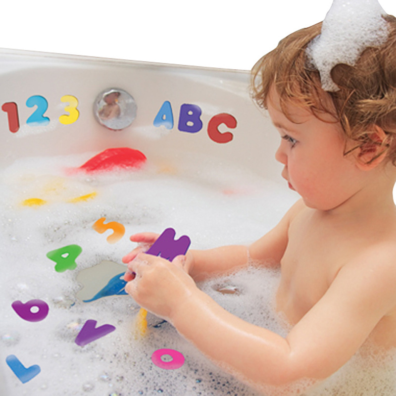 Kids Baby Bath Toys Fun Foam L - Bath Letter Number Foam 评论和价格