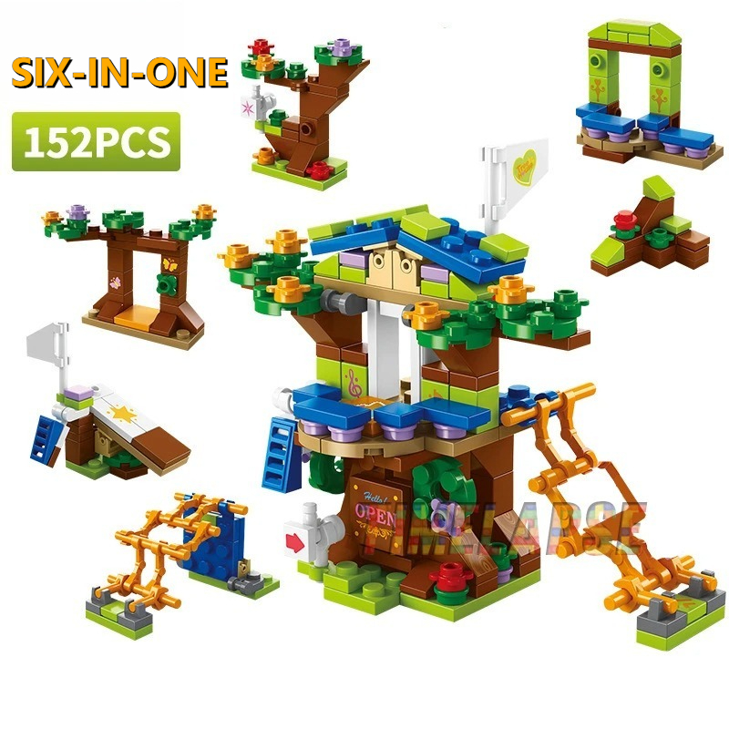 18+ 6-in-1 Tree House Mini Mod - Kids Toys Christmas 2025 评论和价格