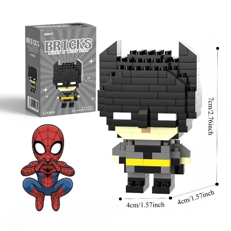 BANDAI Marvel Spider Man Deadp - Kids Toys Blocks 评论和价格