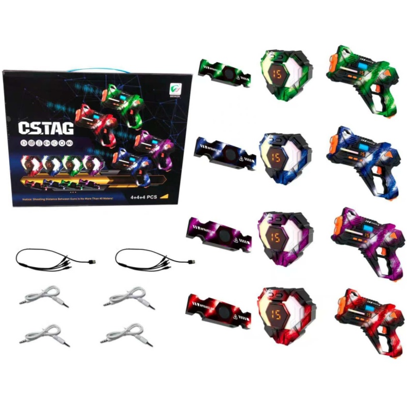 CSTAG 4x4x4 Laser Tag Guns Set - Laser Tag Set Kids 评论和价格