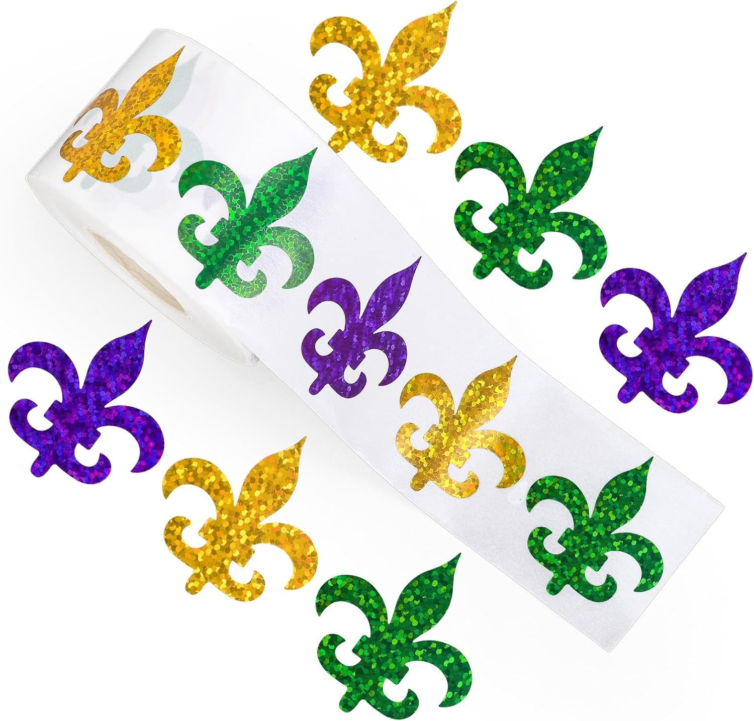 500Pcs Mardi Gras Stickers for - Laser Tag Set Kids 评论和价格